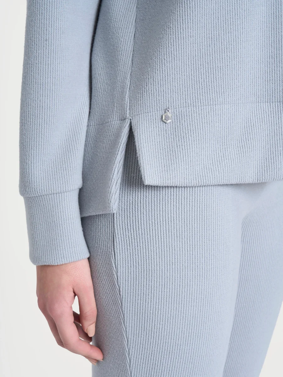 Felpa girocollo in Velvet - Ultimate Gray - immagine 4