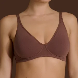 beYOUtiful YouUp - Reggiseno senza ferretto in cotone elasticizzato - Acorn