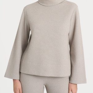 Felpa con collo a ciambella in Japanese Fleece  - String Mel.