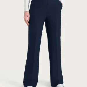 Pantalone ampio con tasche in Compact - Persia