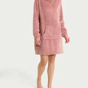 Maxi maglia in Coral Fleece - Cork
