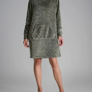 Maxi maglia in Coral Fleece - Shadow