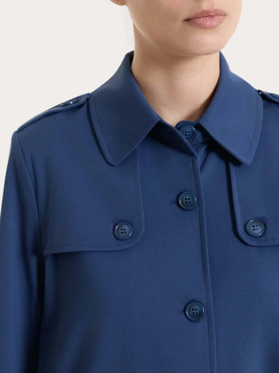 Trench corto in Compact Light - Oceana - immagine 6