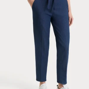 Jeans jogger con tasche in Super Light Denim - Indigo