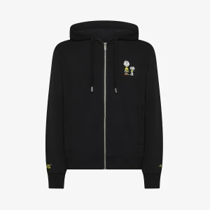 Felpa Snoopy con zip e cappuccio