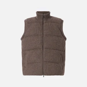 Gilet imbottito in lana