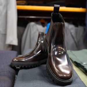 STIVALETTO BRASIVATO TESTA DI MORO