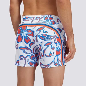 Boxer mare floreale con banda