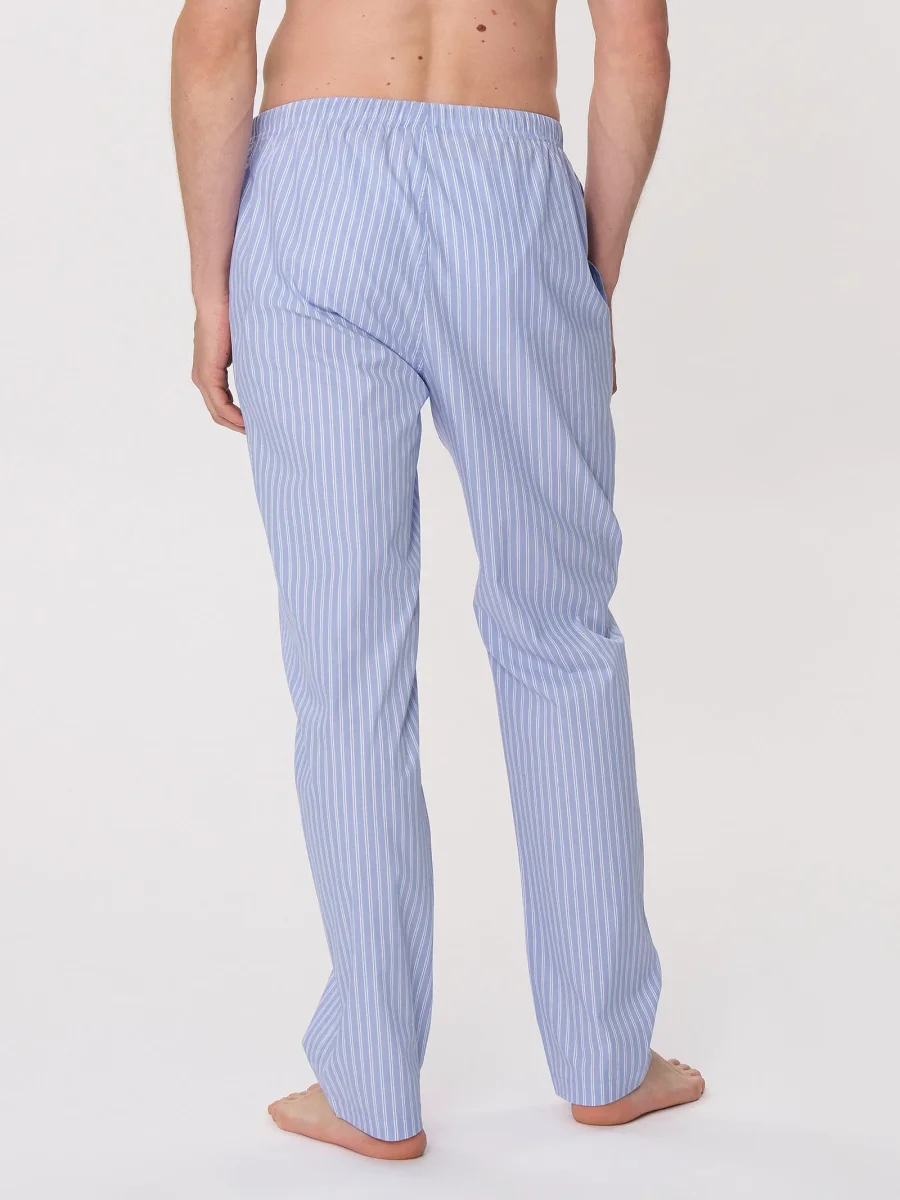 Pantalone in navetta di cotone - Fant. Skipper Blue - immagine 4