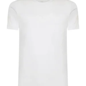 Comfort - Maglietta girocollo in cotone elasticizzato - Bianco