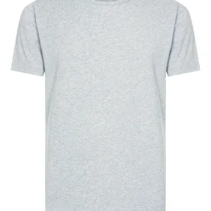 90-10 - Maglietta girocollo in cotone e viscosa - Argento Bipack