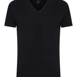 Hi-Tech - Maglietta in jersey di cotone elasticizzato - Nero