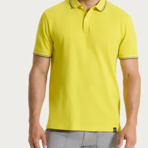 Polo in Eco Cotton Piquet Stretch - Fant. Acacia