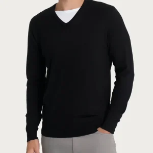 Pull scollo a V Four Seasons - Nero