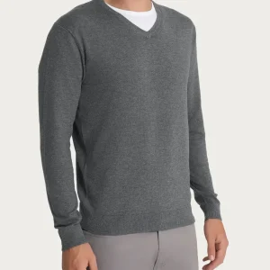 Pull scollo a V Four Seasons - Ardesia Mel.