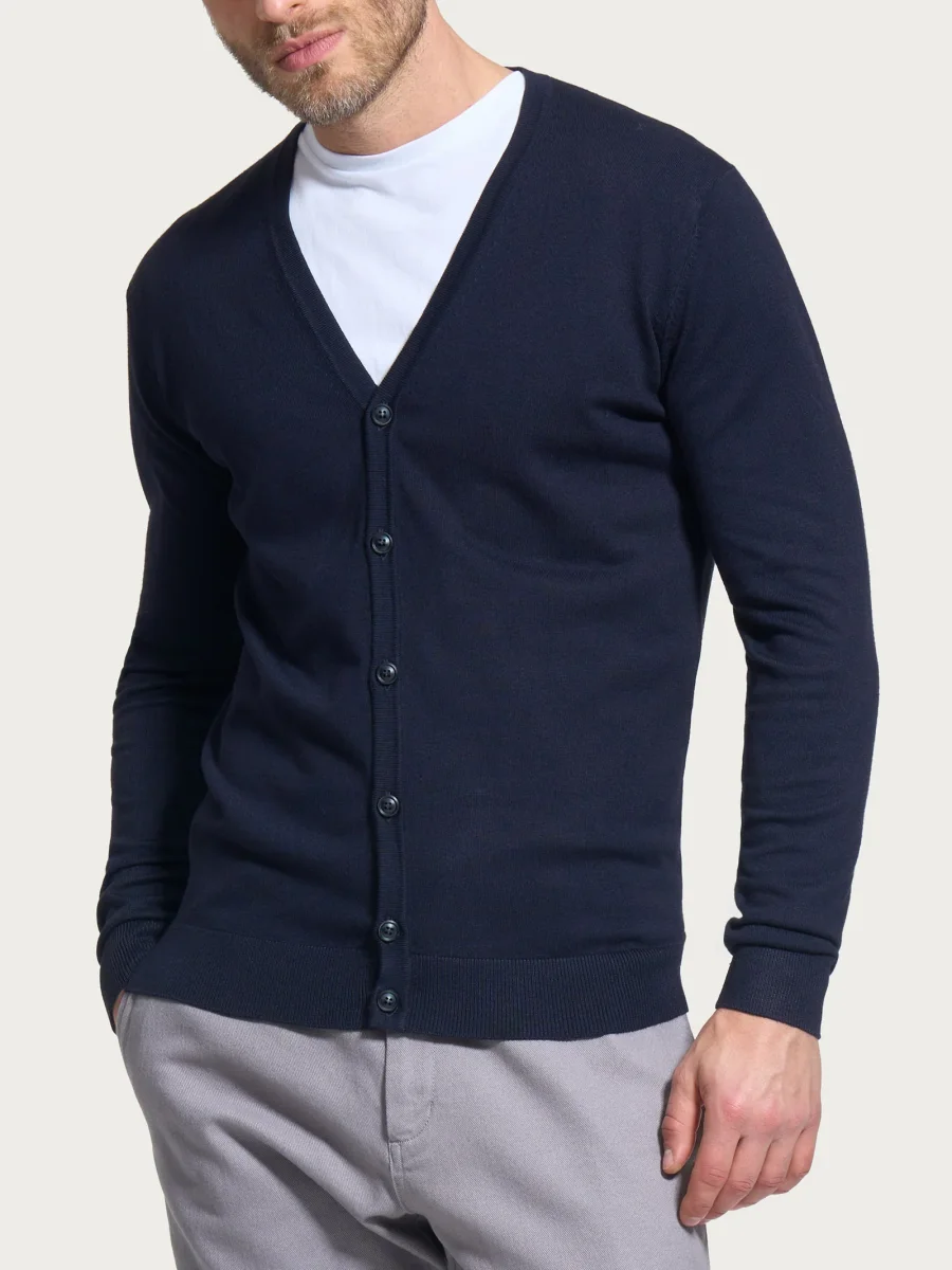 Cardigan Four Seasons - Bleu