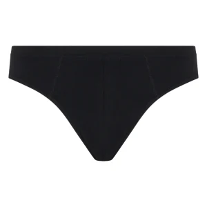 Compact - Slip midi in cotone elasticizzato - Nero Tripack