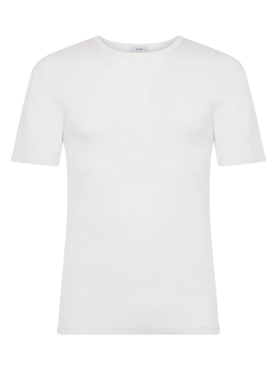 Thermo Cotton - Maglietta girocollo in caldo cotone - Bianco