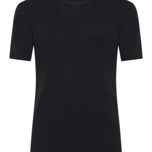 Thermo Cotton - Maglietta girocollo a manica corta in caldo cotone  - Nero