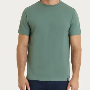 T-shirt girocollo in jersey di cotone - Laurel Wreath