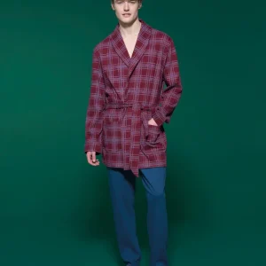 Vestaglia corta in interlock di caldo cotone - Fant. Zinfandel