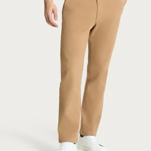 Pantalone con tasche america in Raw Twill di Cotone - Tiger's Eye