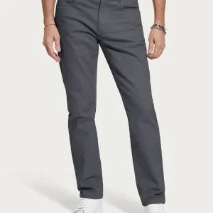 Pantalone 5 tasche in Raw Twill di cotone elasticizzato - Londra