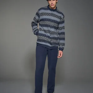 Pigiama aperto in Cotton Eco Pile - Fant.Fucile Mel.