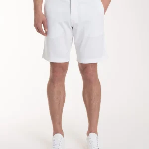 Bermuda con tasche in Summer Twill - Bianco