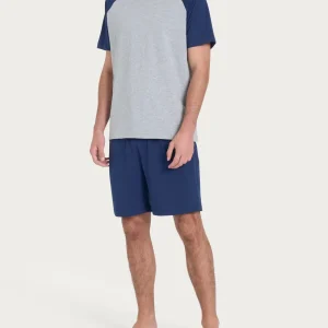 Pigiama corto bicolore in Jersey di Cotone - Fant. Naval Academy