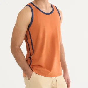 Canottiera a spalla larga in Jersey di Cotone - Fant. Mango