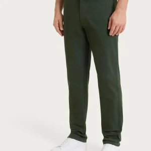 Pantaloni Chino in Twill di Eco Cotton -  Kombu Green