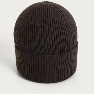 Berretto Unisex in costa inglese in Merino Soft - Chocolate Torte