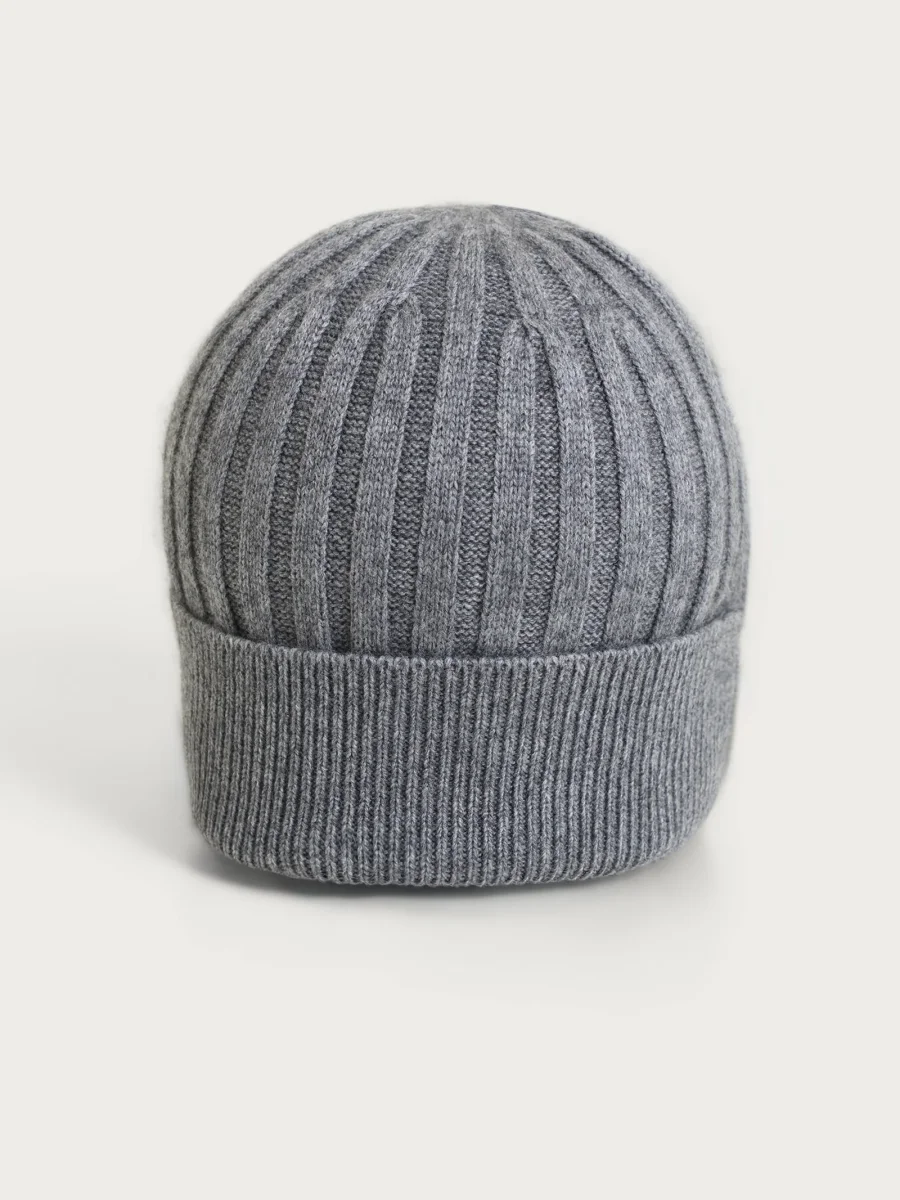 Berretto Unisex in Natural Soft - Ferro Mel. - immagine 2