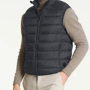 Piumino smanicato in Vegan Down - Dark Shadow