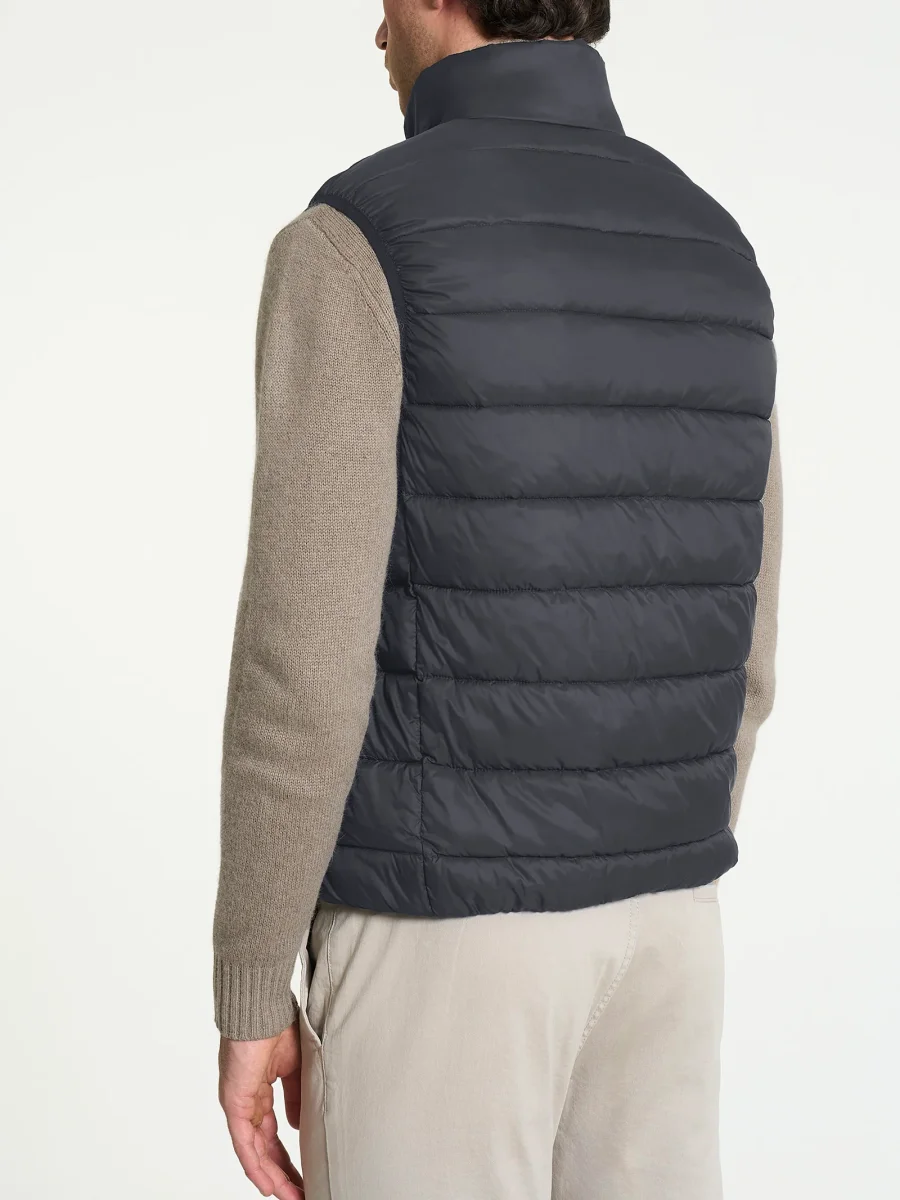 Piumino smanicato in Vegan Down - Dark Shadow - immagine 3