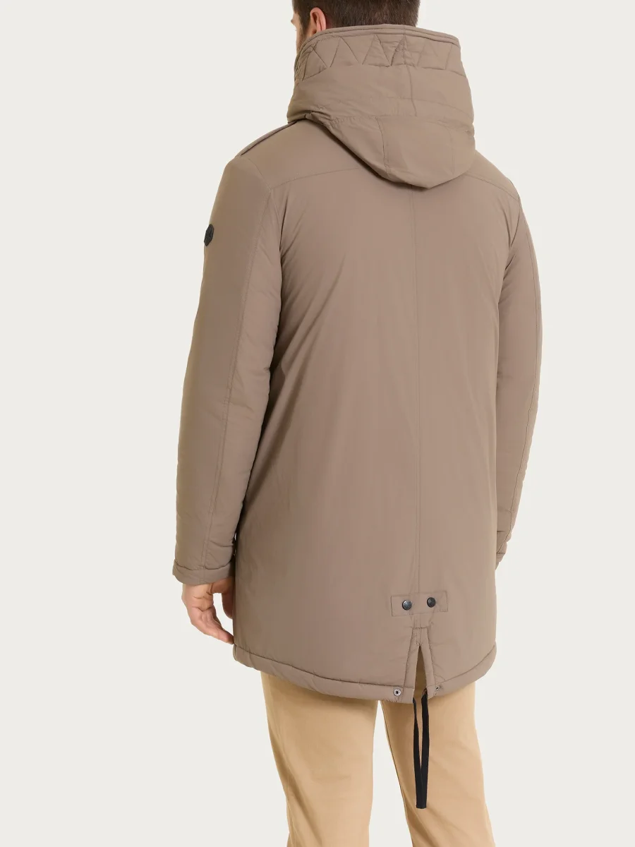 Piumerino Anorak imbottito in lana - Fango - immagine 3