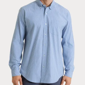 Camicia button down in Oxford Double Twisted - Fant. Rain Washed
