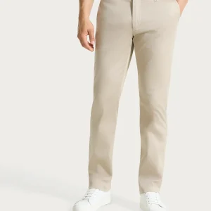 Pantalone con tasche america in Satin Power  - Crockery