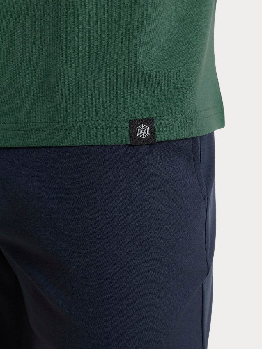 Maglietta girocollo in Jersey Double Mercerized - Pineneedle - immagine 5