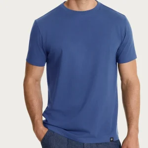 Maglietta girocollo tinta unita in Ultralight - Oceana