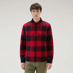 Giacca a camicia imbottita