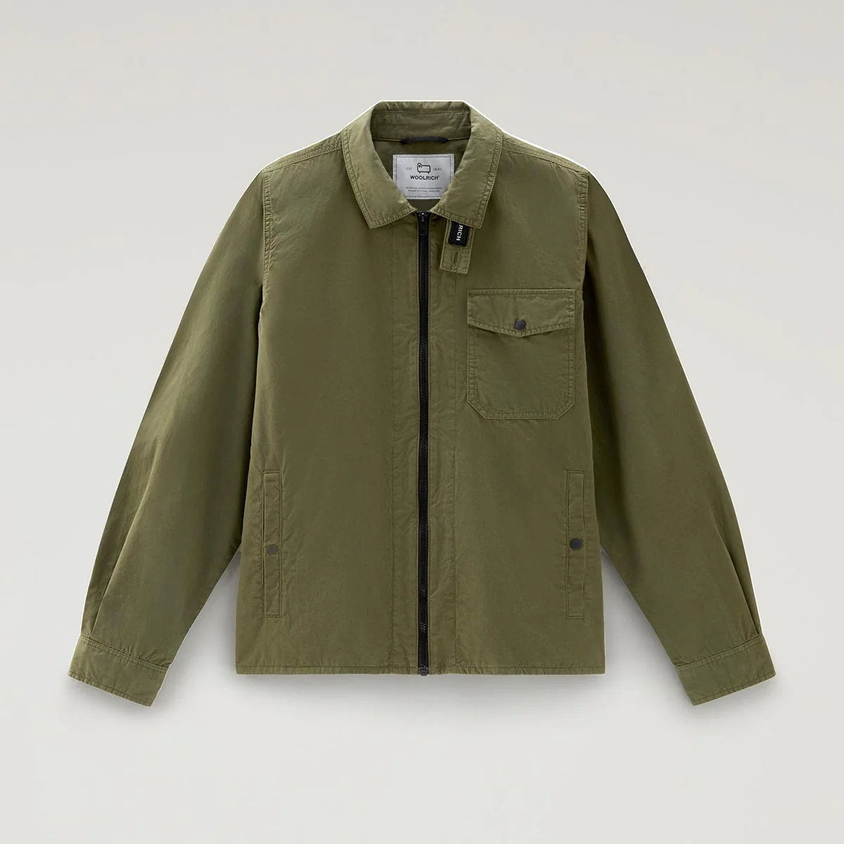 Giacca camicia in cotone - immagine 6