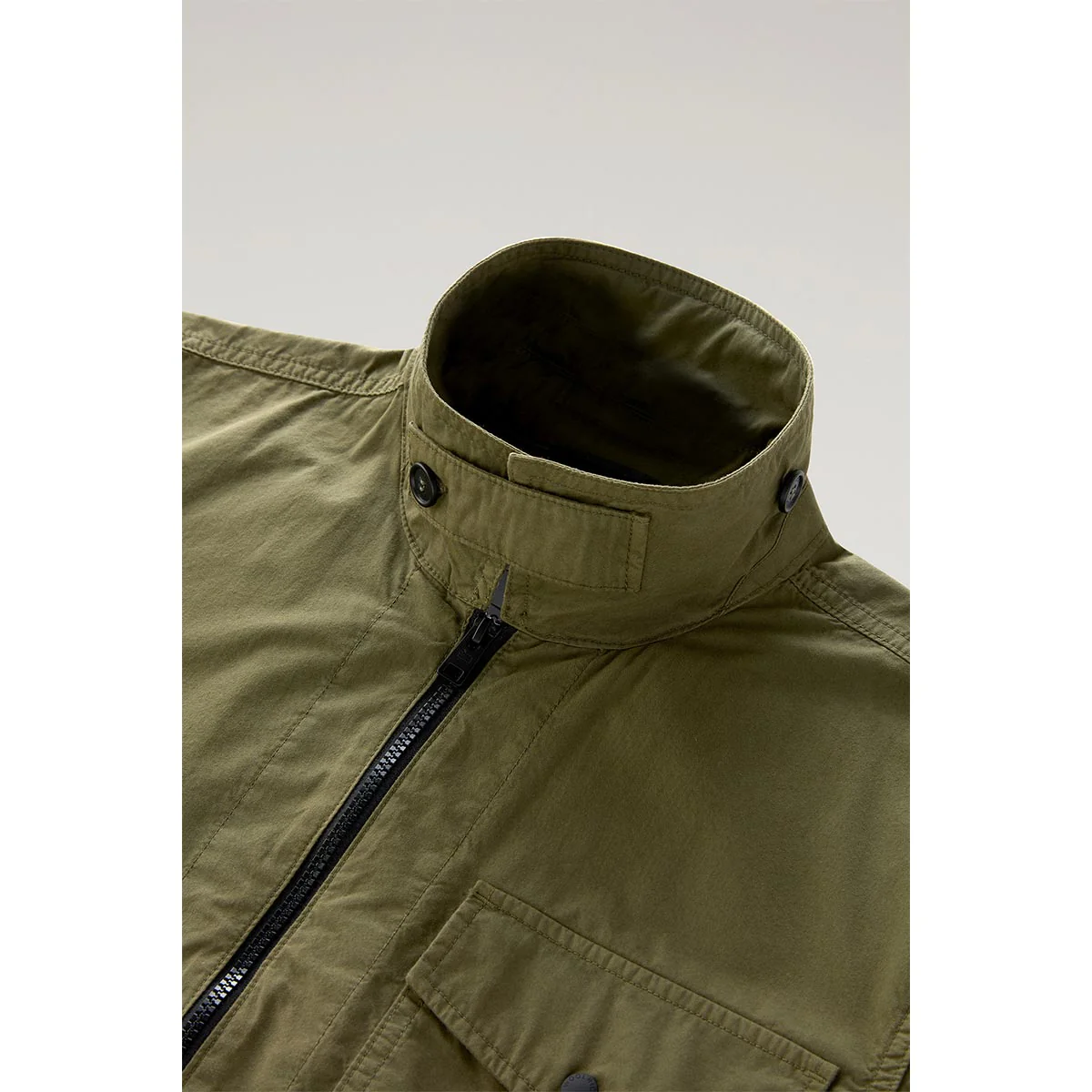 Giacca camicia in cotone - immagine 8