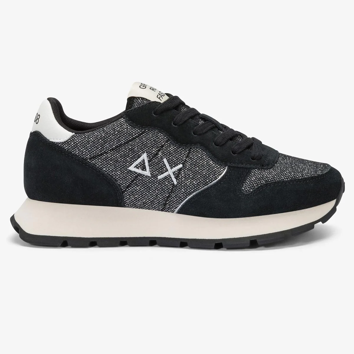 Sneakers lurex nera - immagine 2