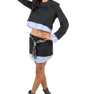 Souvenir - Maglia camicia quadri - Art. J34Y0977