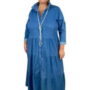 Susystar -  Abito tessuto chambre - Art. ST1545