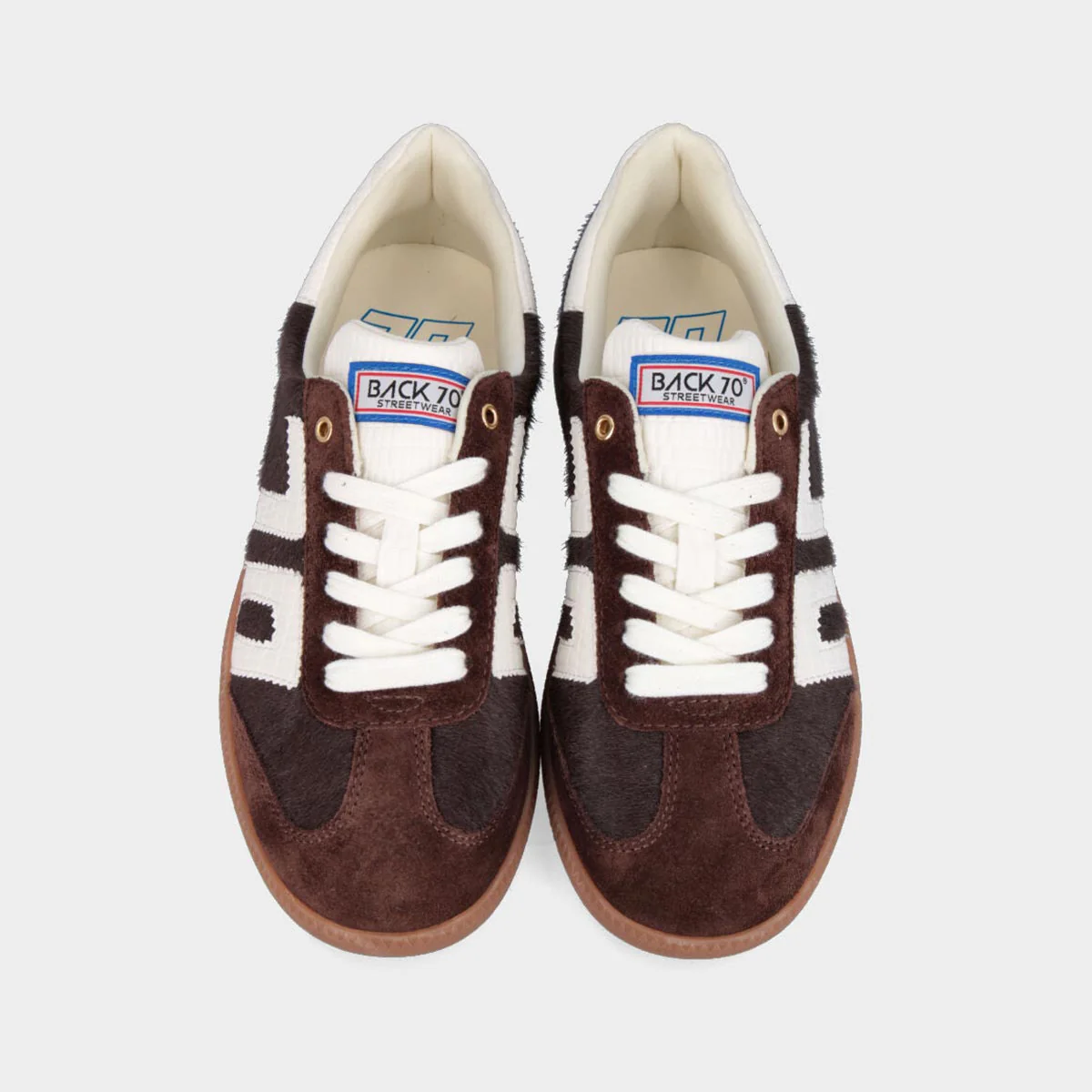 Sneaker in cavallino marrone - immagine 6