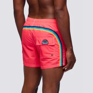 Boxer mare arancio fluo con banda