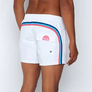 Boxer mare bianco con banda